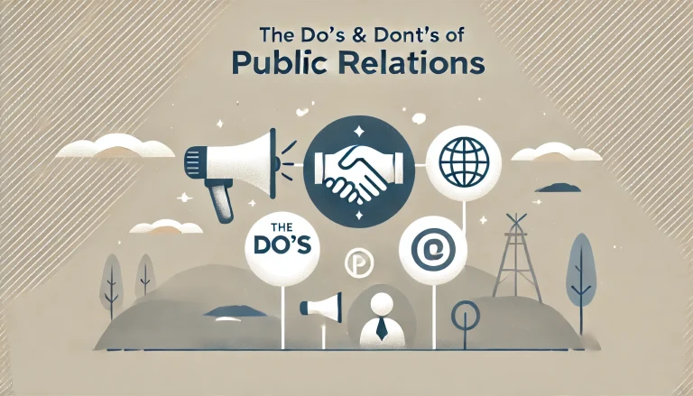Read more about the article Public Relations: The Key to Your Brand’s Success. 10 Do’s & Dont’s